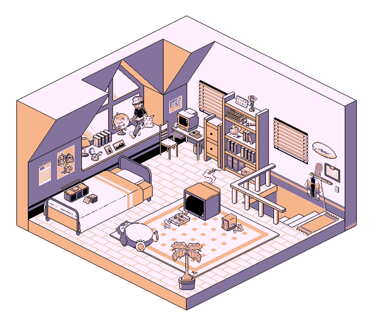 ピカチュウ 「happy #PortfolioDay  

I'm a freelance a」|TAHK0 ☕️のイラスト