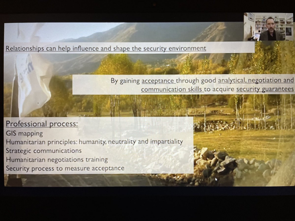 Great RGS talk this evening on building relationships to ensure humanitarian delivery of aid <a href="/RGS_IBG/">Royal Geographical Society (with IBG)</a> #aid #humanitarian