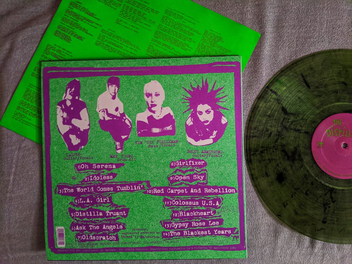 fateof808's tweet photo. The Distillers
20th Anniversary Reissue of their Self-Titled Debut Album
Turn it up, play it loud, PLAY IT LOUD, until someone complains, then play it LOUDER
π΄ββ οΈ
.
.
.
#thesitillers #lapunkscene #nowspinning #vinyljunkie #nowplaying #music #vinylrecords #vinyl https://t.co/wrRtLGLYF5