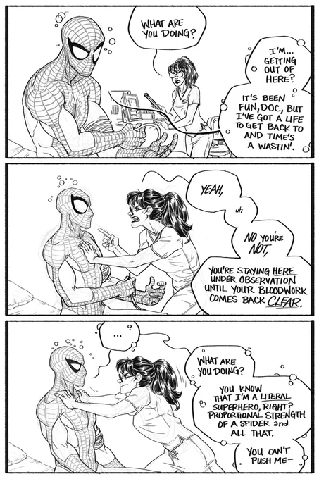 People also really liked this Spider-Man episode, so here it is for Twitter! ?️❤️?❤️?️ 