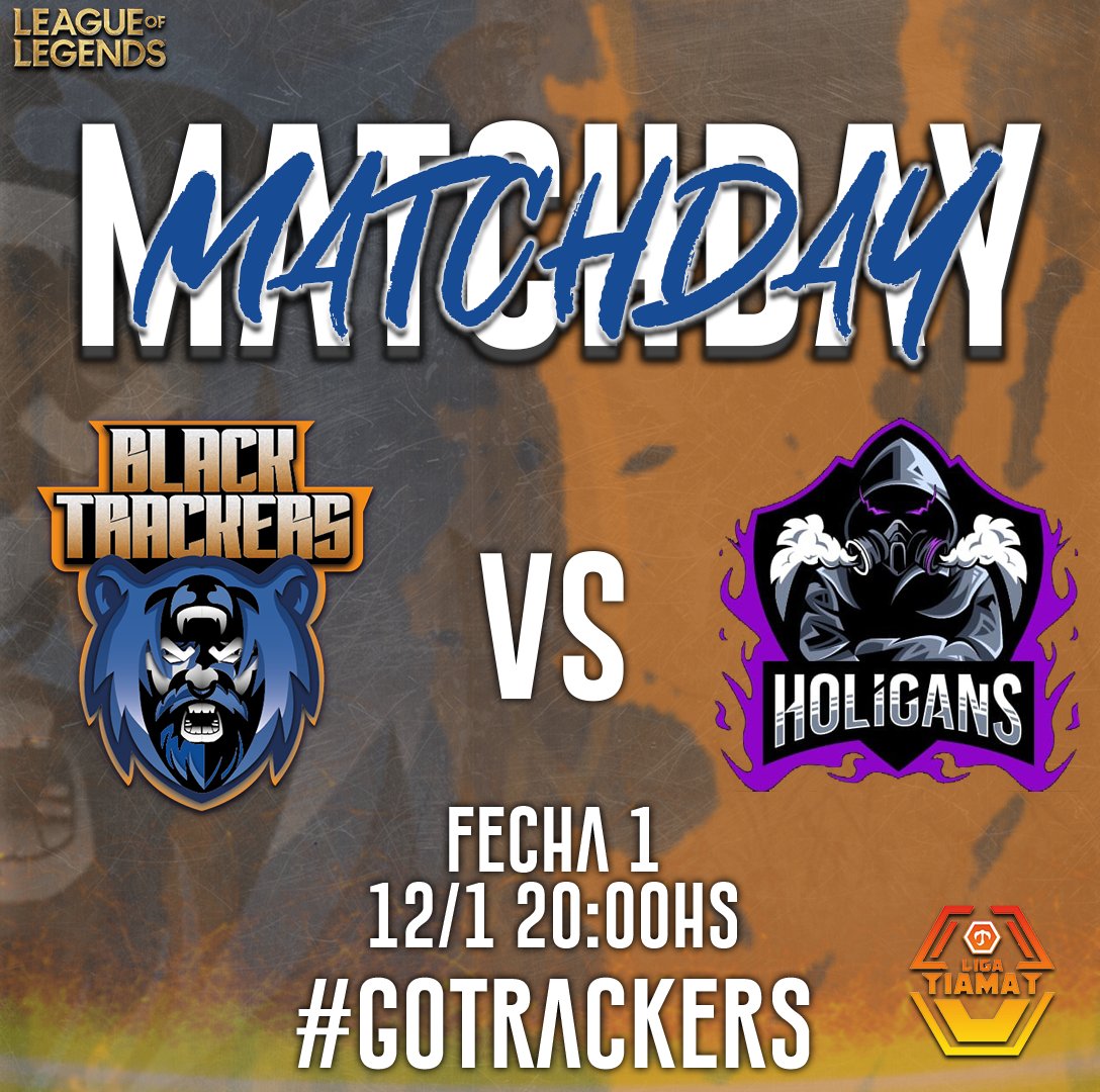 BlackTrackers's tweet photo. Hoy comienza el torneo relámpago de @LigaTiamat, tenemos tres Match por fase de grupos contra #LightingWolves, #KingMecha y #Holigans. Esperamos su apoyo para todos los jugadores!
#GoTrackers https://t.co/sKxZMVPE9Z