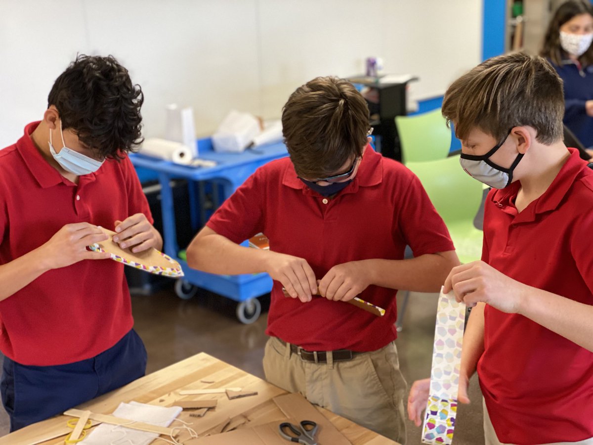 Schleimscience's tweet photo. ⁦@StAgnesRams⁩ 8Ss are really kicking it into Design gear with their Foot Orthosis Challenge. Limited time, a tough budget, client criteria and constraints,  and the challenge is on! Favorite tool—#workxzipsnip⁦@PLTWorg⁩ ⁦@andreaholzwarth⁩ https://t.co/buOfKUoDWN