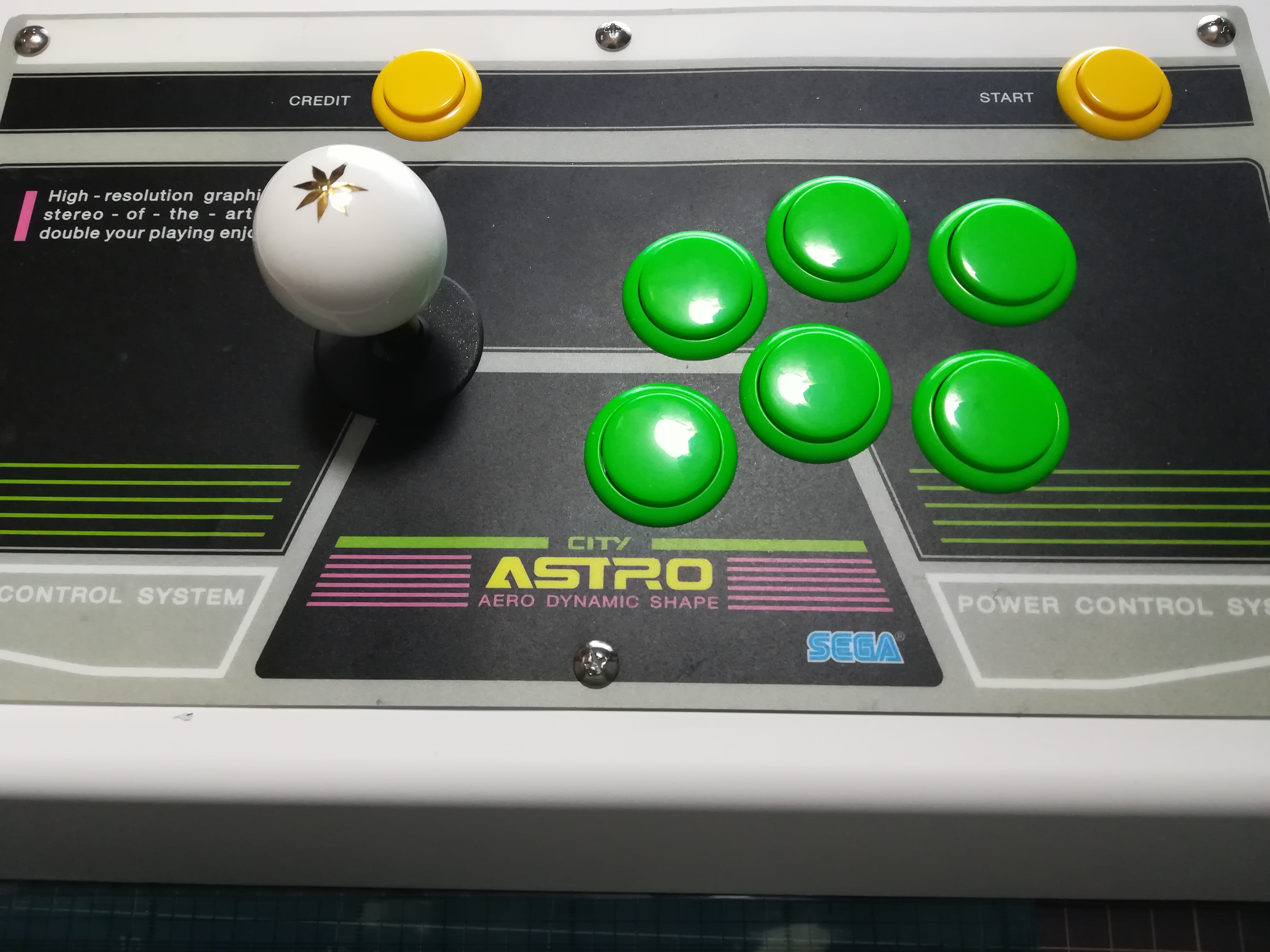 ホリ　ファイティングスティックα用天板　ASTRO ホリ ファイティングスティックα用天板 ASTRO