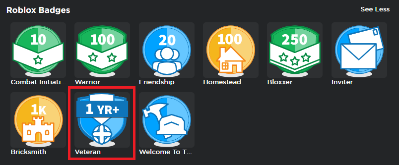 Are31 On Twitter Roblox Should Add A 10 Year Veterans Badge Rt If You Agree - friendship badge roblox