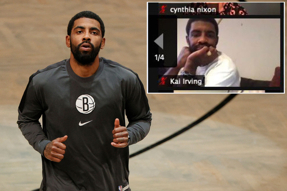 Kyrie Irving spotted on DA candidate's Zoom call ahead of Nets game