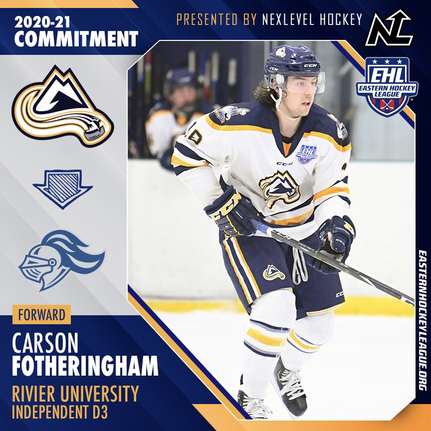NHAvalancheEHL's tweet photo. Fotheringham Commits to Rivier

EHL Veteran Forward Set to Join New Program Next Fall

🔗- https://t.co/xbyRcbRVMp

#RollAvsRoll | #PathToCollege https://t.co/seOtEev2Qf