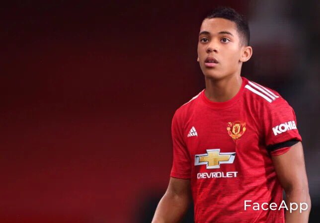 I present to you, a youthful Anthony Martial