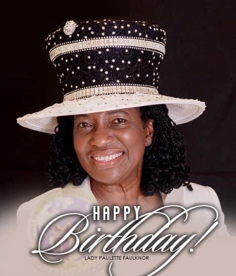 OfficialFUTIM's tweet photo. We wish our First Lady, Co-Pastor Paulette Faulknor (@FirstladyFUTIM) a very Happy Birthday! We love you!

#happybirthday #ladyppf #officialfutim https://t.co/BZXCQTg3eA