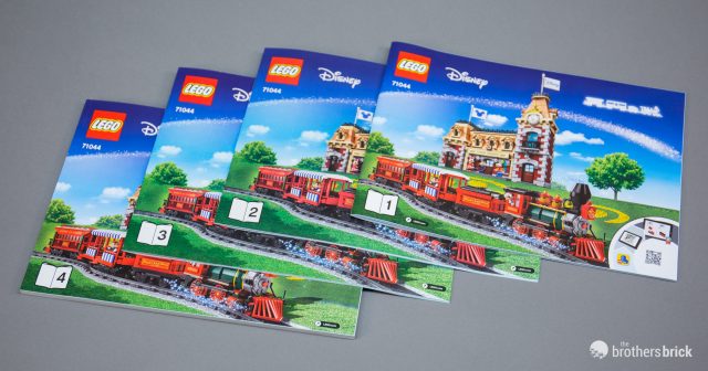 But here's where it gets very interesting to me. There are four instruction booklets, probably enough pages for a novel.The fourth one, to build the station, is enormous. 5/