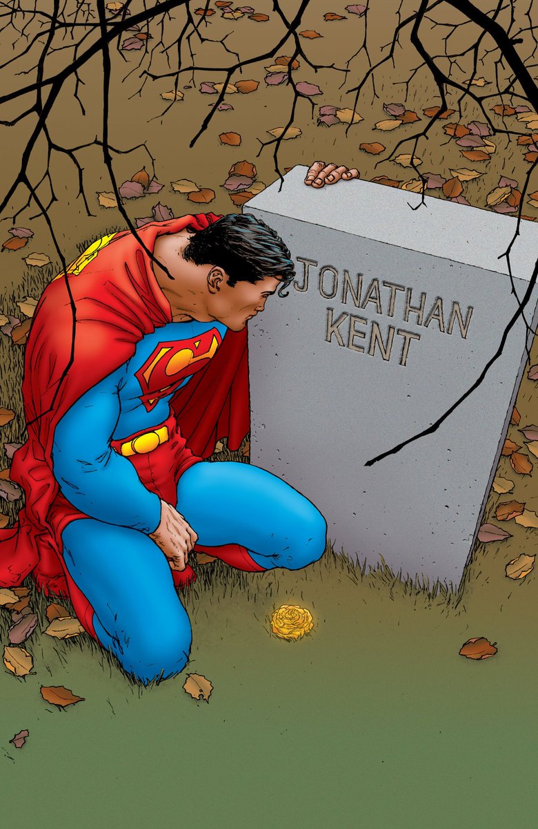Love how Clark gets to bring some comfort to his dad's memory in three different ways, in different eras.