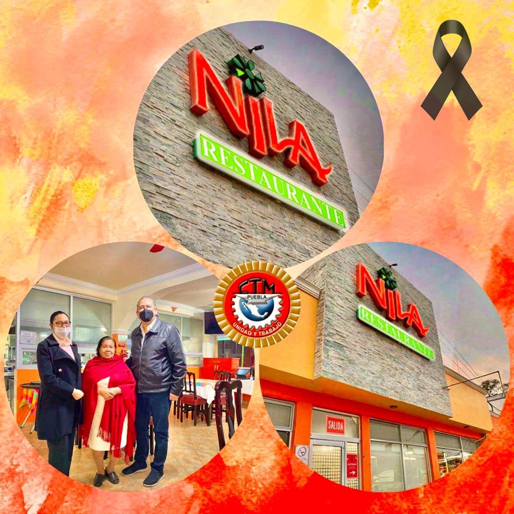 Gran Tristeza para Nosotros los Cetemistas en Especial para Nuestro Líder <a href="/leobardosoto/">Leobardo Soto</a> por el Sensible Fallecimiento de Nuestra Gran Amiga Cetemista ✝️DOÑA NILA✝️ Propietaria de <a href="/nilarestaurante/">Nila Restaurante Oficial</a>, Ejemplo de Mujer Trabajadora. Hasta Siempre Amiga DOÑA NILA. Siempre en nuestro ❤️