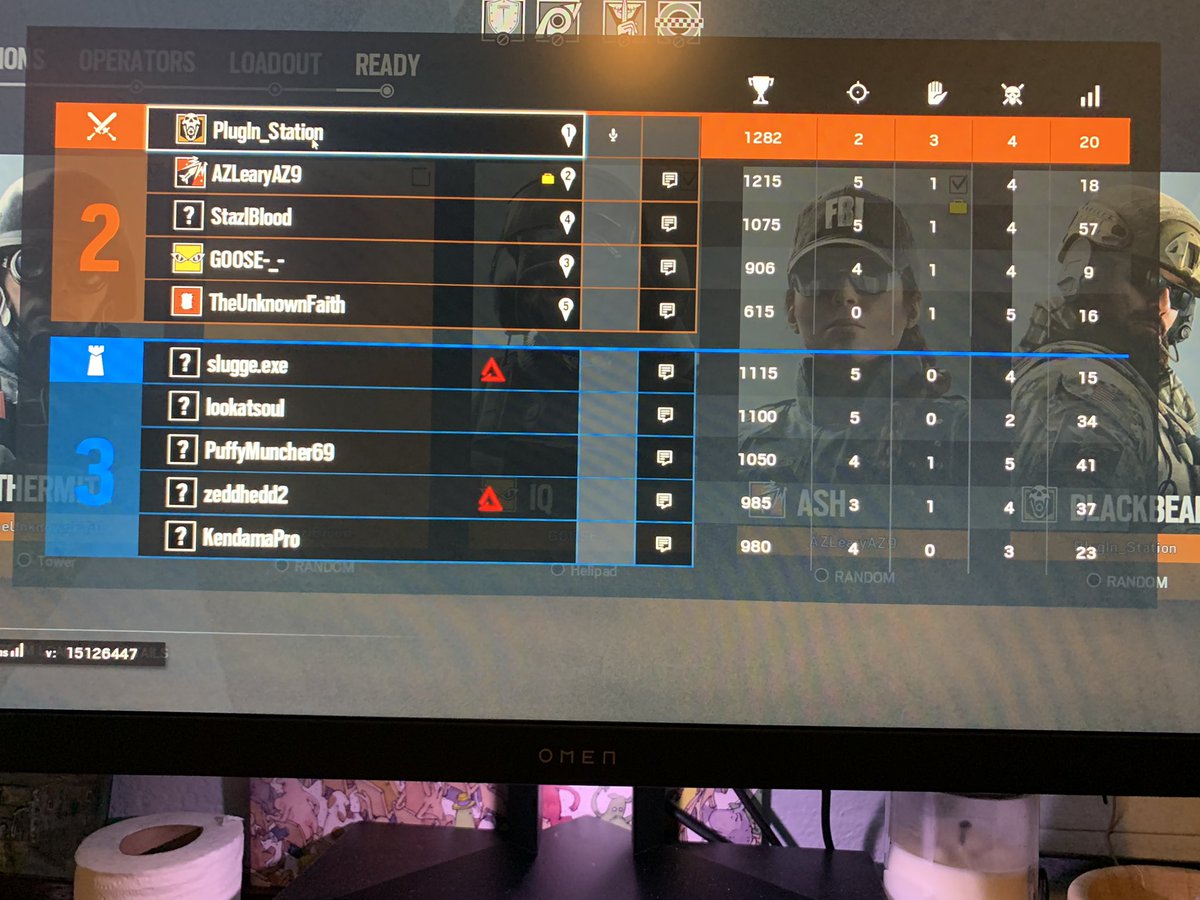 PlugInStation's tweet photo. Wanna Top Frag ? Play for the team and the Obj not the kills 👀 #Rainbow6 #R6mas #R6S #R6Community #R6Sフレンド募集 https://t.co/Z8c8RnZpLd