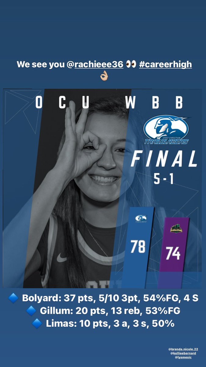 🚨We continue our season 5️⃣-1️⃣ with the win over Point Park University 🙌🏼 Shout out to our PG Rachel Bolyard for her career-high 37 points! 👀👀🚨
🕰 Our next game will be at home this Saturday against the University of Rio Grande 👉🏾 1.16.21 at 1:00p 🏀 #Tunein #WBB #OCU