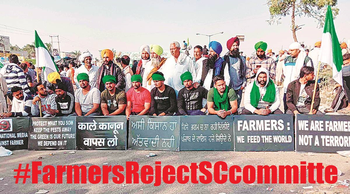 GurpreetSSahota's tweet photo. #FarmersRejectSCcommittee
Supreme Court is to check if laws are constitutional or not, Not to form unethical committees of government puppets. 350 https://t.co/g0Xd04ZgVw