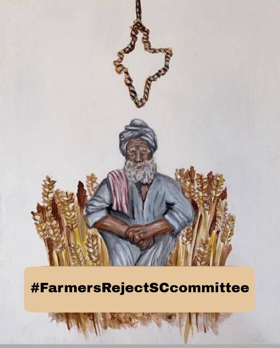 GurpreetSSahota's tweet photo. #FarmersRejectSCcommittee
Supreme Court is to check if laws are constitutional or not, Not to form unethical committees of government puppets. 3444 https://t.co/P5KAialX0l