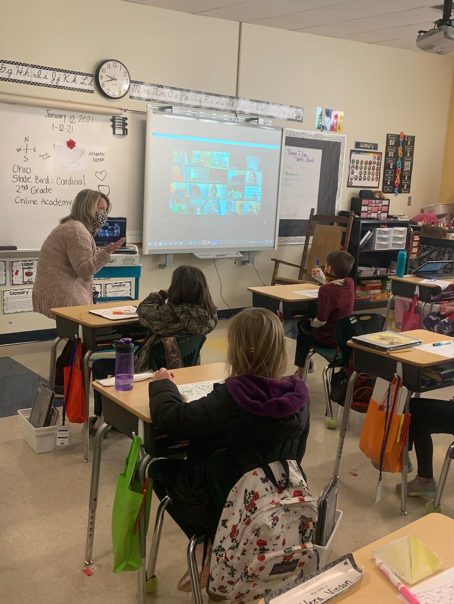 ITRTtinytech's tweet image. Grade 3 students explored diversity with the book Same, Same, but Different, then played Mystery Zoom with another classroom in the U.S. by asking and answering clues. We completed our lesson with a kindness challenge for the week ahead! @HanoverSchools #passionforkindness