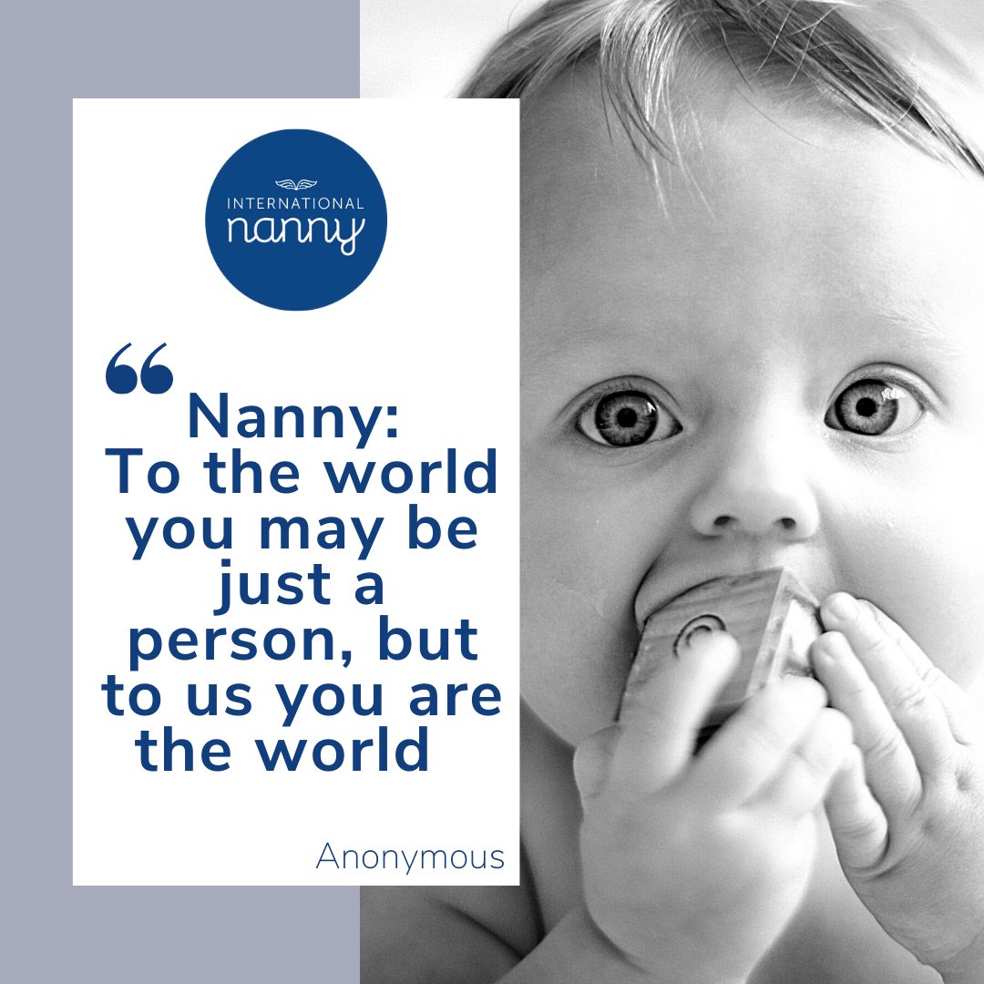 Nannies will always have a special place in our hearts. 💙
.
.
#quotes#nannyquotes#nannylife#nanny#nannyacademy#babysitting#childcare#careernanny#education#developing#bestnanny#love#nanniesaroundtheworld#nannylifestyle#ilovebeingananny#aupair#aupairlife