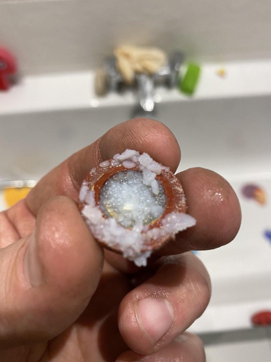 jw__heating's tweet photo. @IAmChrisRamsey I had a customer with this last year. I think it comes from the hot water cylinder. https://t.co/GDbNbRfzlx