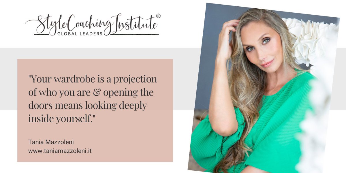 StyleCoaching's tweet image. In celebration of the New Year and Style Coaches™ to watch in 2021, we interviewed Tania Mazzoleni to find out more about her career &amp;amp; what makes a 'happy wardrobe' bit.ly/tania-style-co…
 #personalstylingcareer #stylecoaching #stylecoach