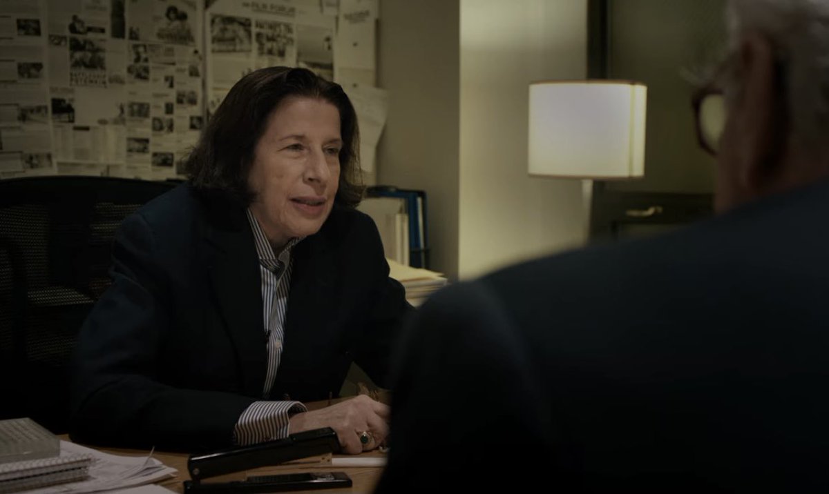 Longtime friends Martin Scorsese and Fran Lebowitz filmed some of their brilliant new series, PRETEND IT’S A CITY, in our offices above the theater. You can spy our Film Forum calendars pinned up in the background – can you make out any of the programming?
