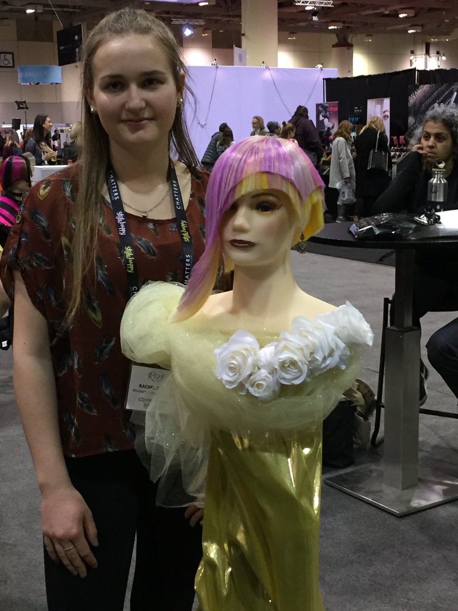 Congratulations to Banting 2020 grad Summer Gough who placed 6th in the World Junior Bridal Hair Competition! Yes. World. 👏👏👏# Banting Marauders #Skills Canada #Skills Ontario #Tech Classes