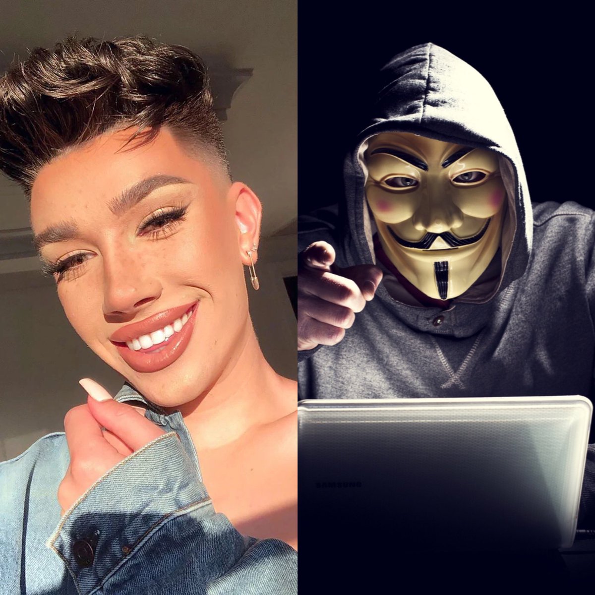 PopBase's tweet photo. James Charles reacts to flirty message from hacker in Jason Derulo’s account. https://t.co/VJpmuo6oe2