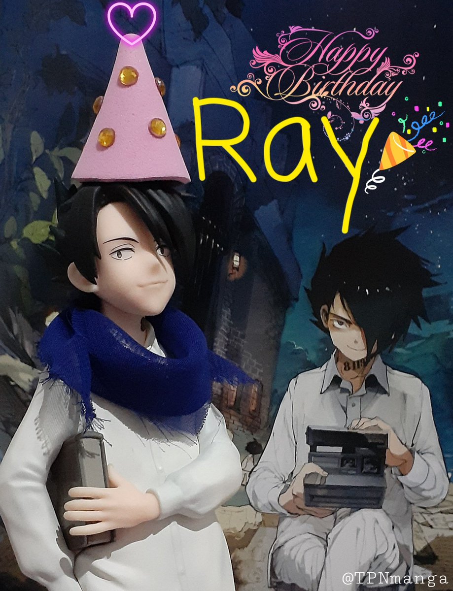 Anime Trending on X: (1/15) Happy Birthday, Ray!! Anime: The Promised  Neverland  / X