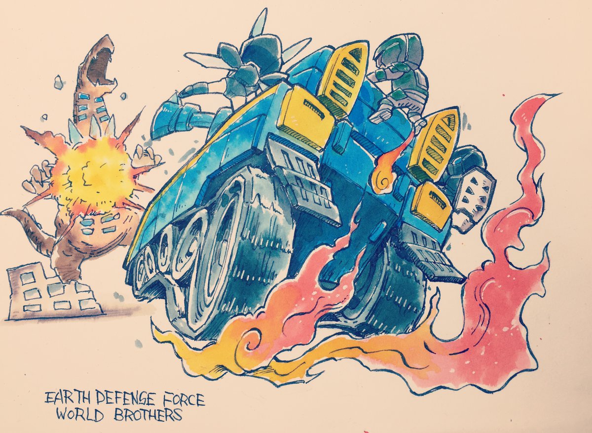 アカハナドラゴン Illustrator 運転手以外のパーティメンバーが戦闘ビークルにしがみついて乗ってるのが可愛い 万年筆イラスト 地球防衛軍 デジボクedf T Co M01wvfnuyf Twitter アカハナドラゴン Illustrator 運転手以外のパーティメンバーが戦闘ビークルにしがみついて乗ってるのが可愛い 万年筆イラスト 地球防衛軍 デジボクedf T Co M01wvfnuyf Twitter