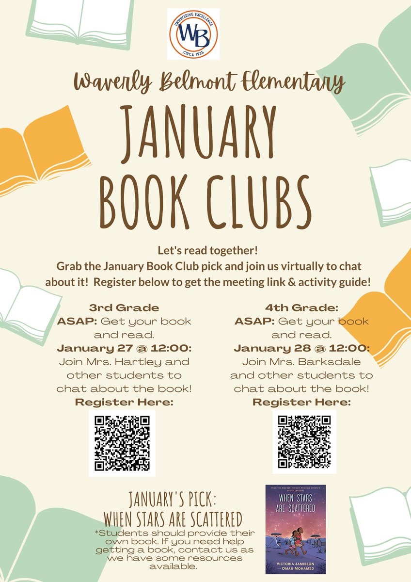 WBE_Library's tweet photo. Love getting emails like this! Makes my whole YEAR!! Can’t wait to discuss When Stars Are Scattered with our 3rd and 4th graders this month!! @ProjectLITComm @JamiesonV @MNPSLibraries @WBESBulldogs #WBReads https://t.co/XROilcGnJT