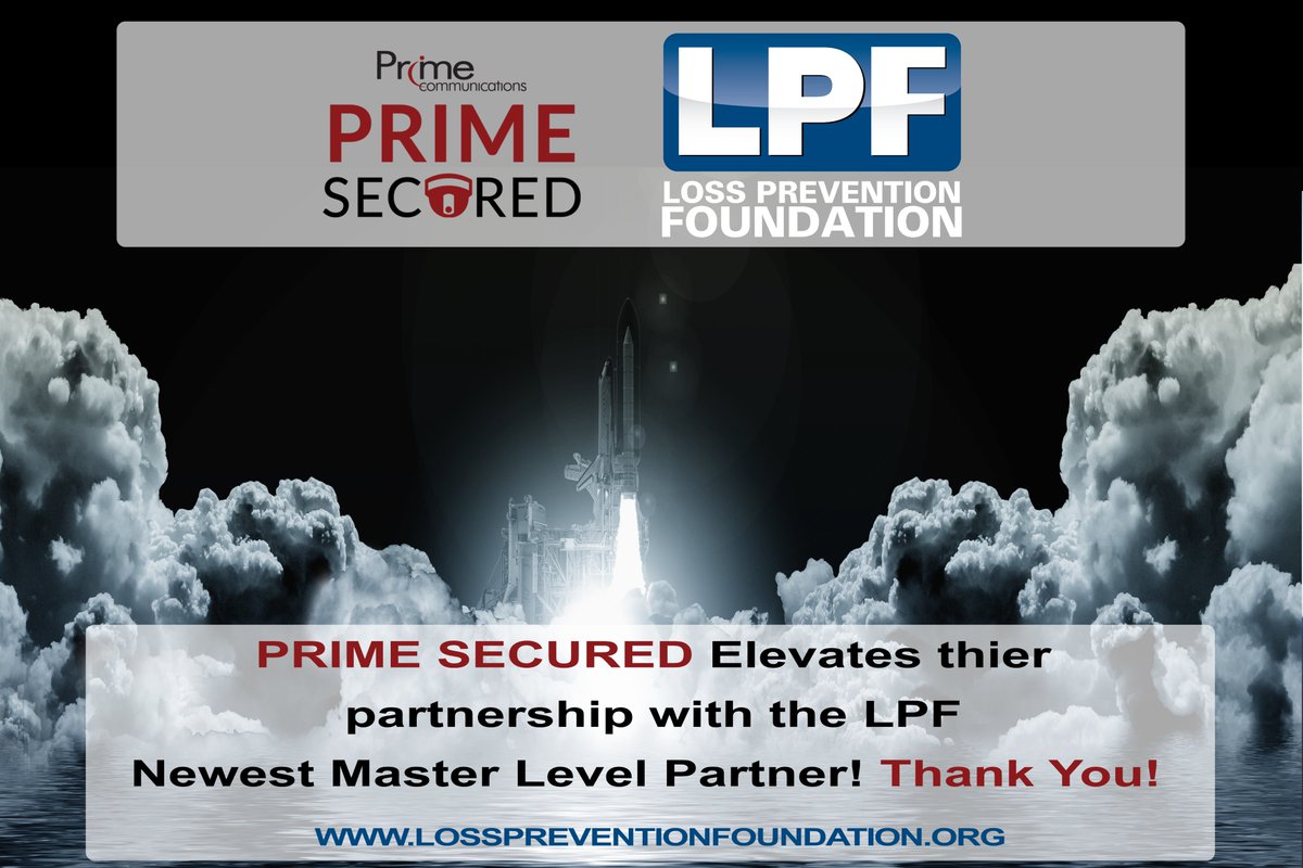 LPFoundation's tweet photo. Prime Secured by Prime Communications elevates their commitment with the LPF and becomes the newest Doctorate Level Partner

Read More at: https://t.co/Fe48JLC6lz

#primesecured #primecommunications #lpf #lpfoundation #lossprevention #assetprotection #partnership #retail https://t.co/ZovcpLpk5f