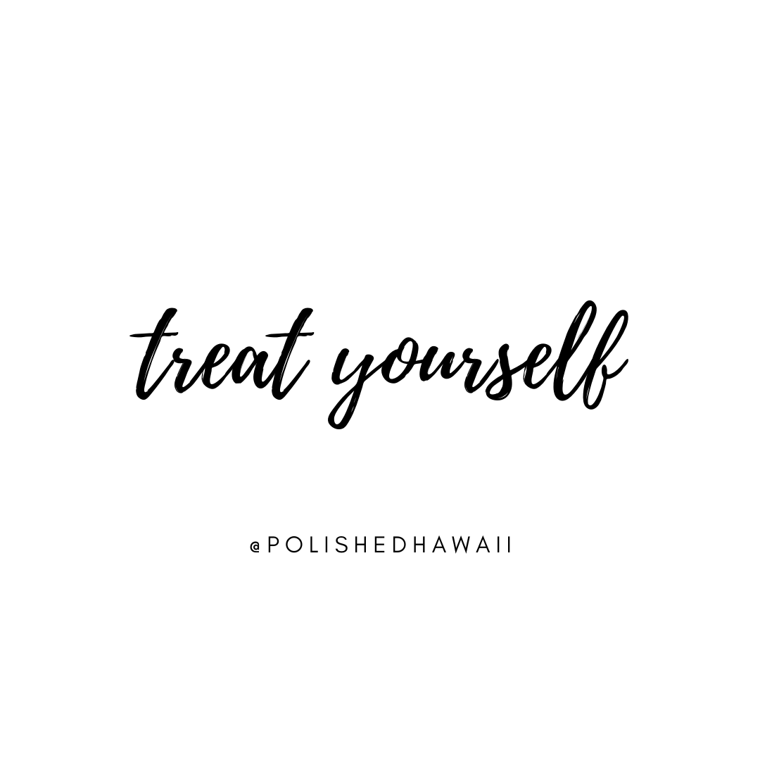 PolishedHawaii's tweet photo. It can be difficult to take a moment and just do something for yourself sometimes. As a mom and business owner, I feel like I barely have anytime for myself. Life is too short to not enjoy what it has to offer! 🙌⁠

#selflove #selfcare #treatyourself https://t.co/QFk7r9K7Jy