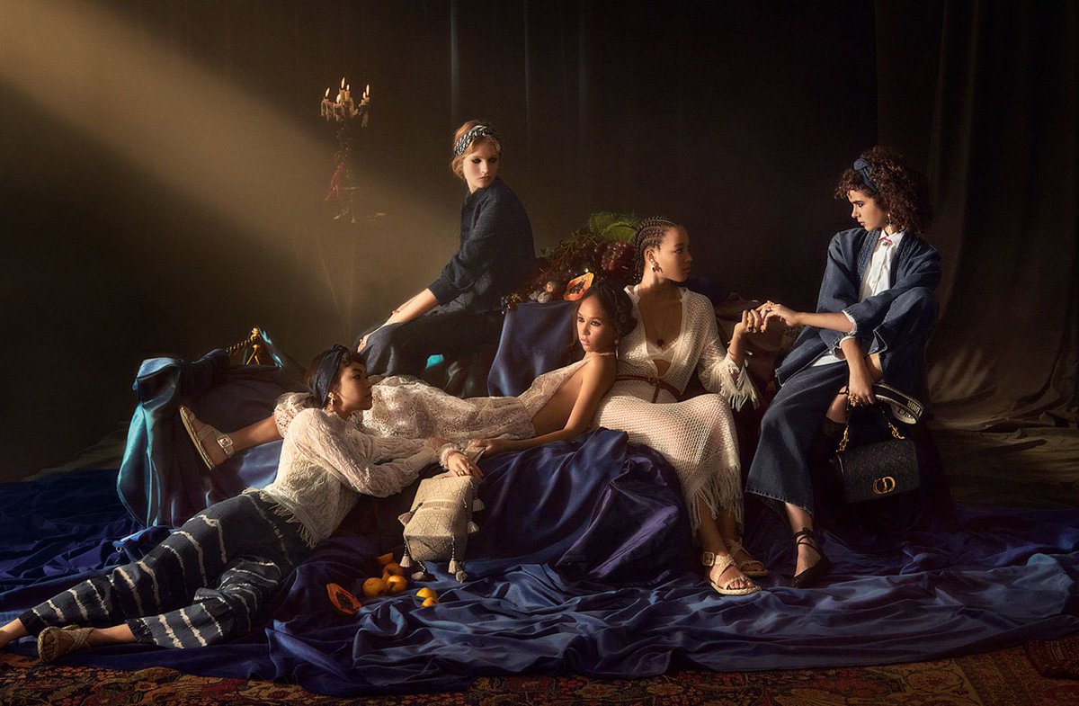 CoutureIsBeyond's tweet photo. Christian Dior S/S 2021 campaign. Photographed by Elina Kechicheva. https://t.co/lNFqypdbaQ
