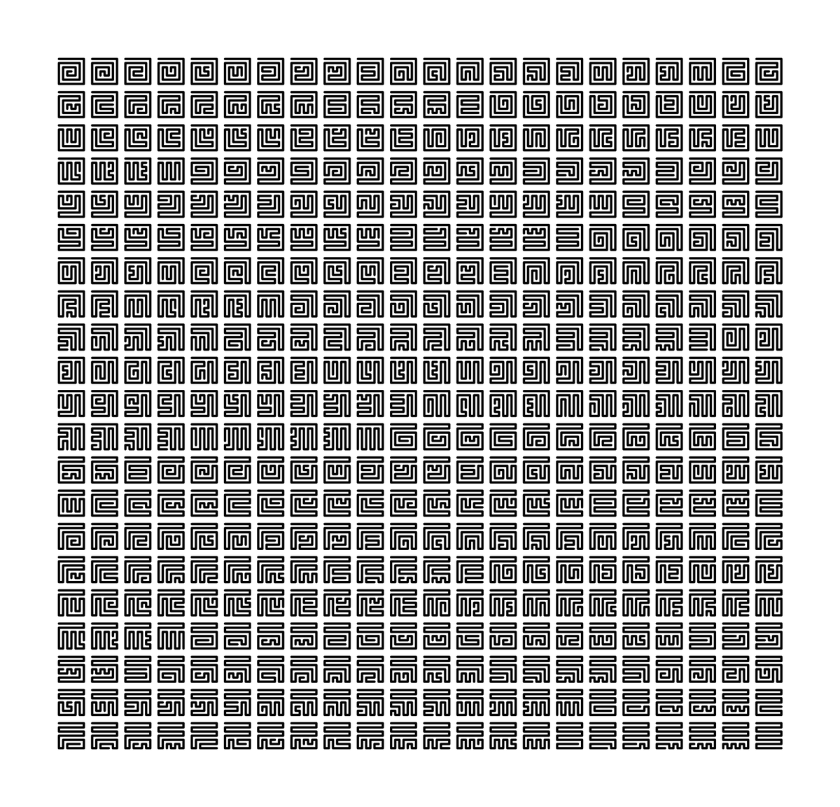 FogleBird's tweet photo. Have you ever MOWED A LAWN?

Do you make quarter turns or half turns? Like, do you do a spiral or a serpentine? Or do you switch back and forth?

I have discovered that the # of ways to mow a square of size N matches this sequence: https://t.co/folz1h6X2U

The Undecided Lawnmower https://t.co/TxxSEGLvlc
