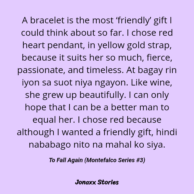 JonaxxHearts's tweet photo. "Like wine, she grew up beautifully. I can only hope that I can be a better man tk equal her." - Josiah Travis Montefalco | To Fall Again 

His gift to Reniella. Carnelian bracelet, red heart pendant in yellow gold strap. #JonaxxTFAKab50 https://t.co/d8x76EeTt7