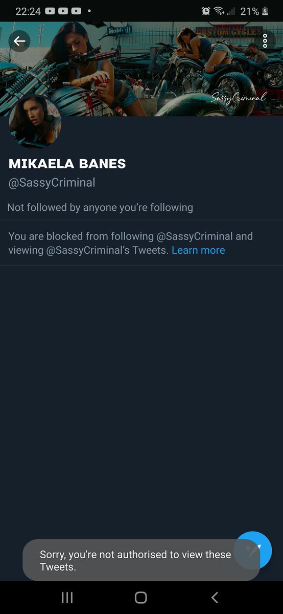 //I know I'm not on here a lot but I feel I should warn people of this account, she seems to be quite two faced, being very rude and then playing the victim.