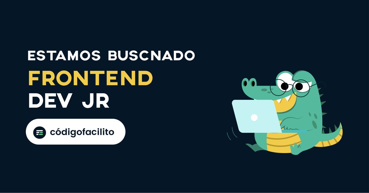 codigofacilito's tweet image. Devs, abrimos una vacante y por primera vez puedes aplicar desde cualquier parte del mundo ❤️

Más detalles de la posición en este link 👇
codigofacilito.com/jobs/frontend