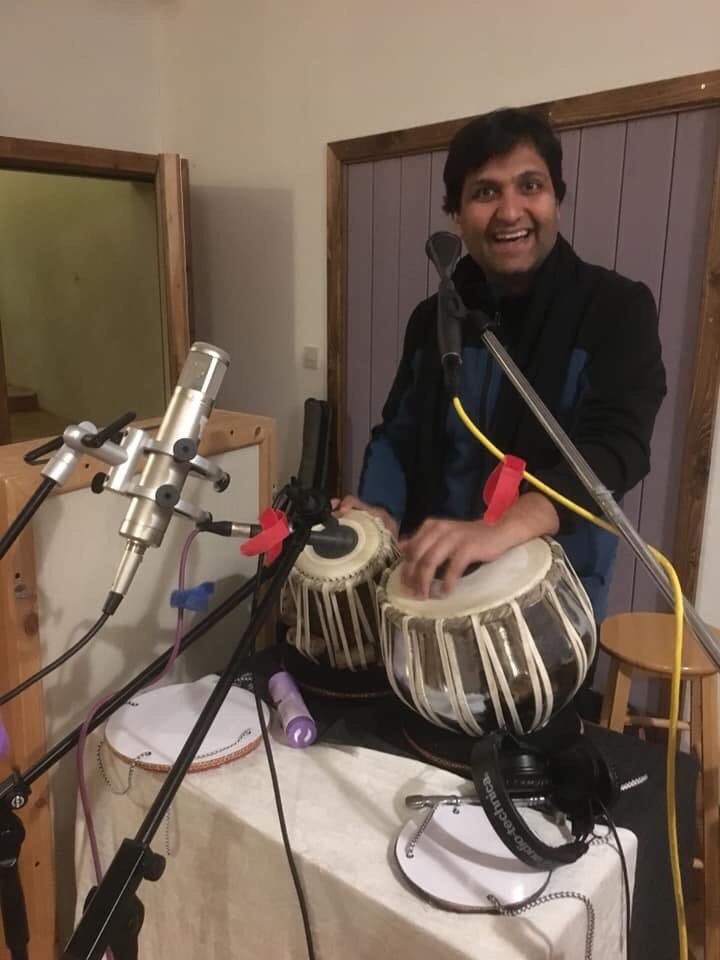 A year ago today we started recording our second album #Undod at the great #GiantWaffer studio, Llanbadarn Fynydd. Will be released in 2022! <a href="/BCouncil_Wales/">British Council Wales</a> <a href="/WAICymruWales/">WAI Cymru Wales</a> #WalesIndia #CymruIndia