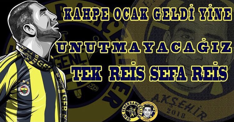 Fenerbahçe İle Sen Kalbimizdesin...
Unutamaz Seni Bu Kardeşlerin...#DualarımızdasınSefaReis
