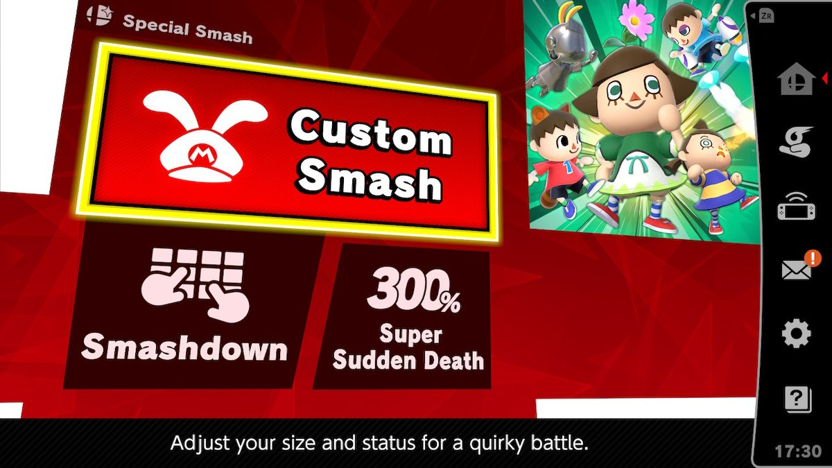 curiosityman2's tweet photo. I want this to be a Side Event #SmashBros #NintendoSwitch #HeavyGravity https://t.co/iSDJhMeNe7