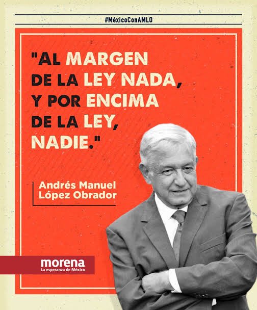 Duartechef's tweet photo. No es censura Sr. Presidente @lopezobrador_  ... es ley.
Ya no se acuerda ? https://t.co/YoWQAvyDcn