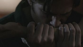 4x16 sam drinks from ruby but she makes a move that insinuates he had to kiss her before getting the blood, even going as far to call him “Sammy” clear manipulation.....pretty much all ruby&sam scenes are manipulation