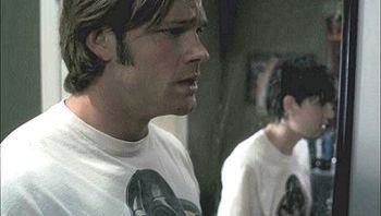 5x12.....virgin teenager swaps bodies with sam and has sex with a woman...