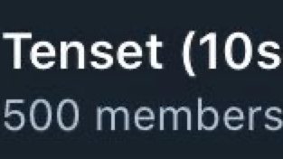 Redacted_TenseT's tweet photo. #TenseT first milestone on the telegram group! Thank you guys! 500 in 2 hours! https://t.co/IYNgv2jDn7