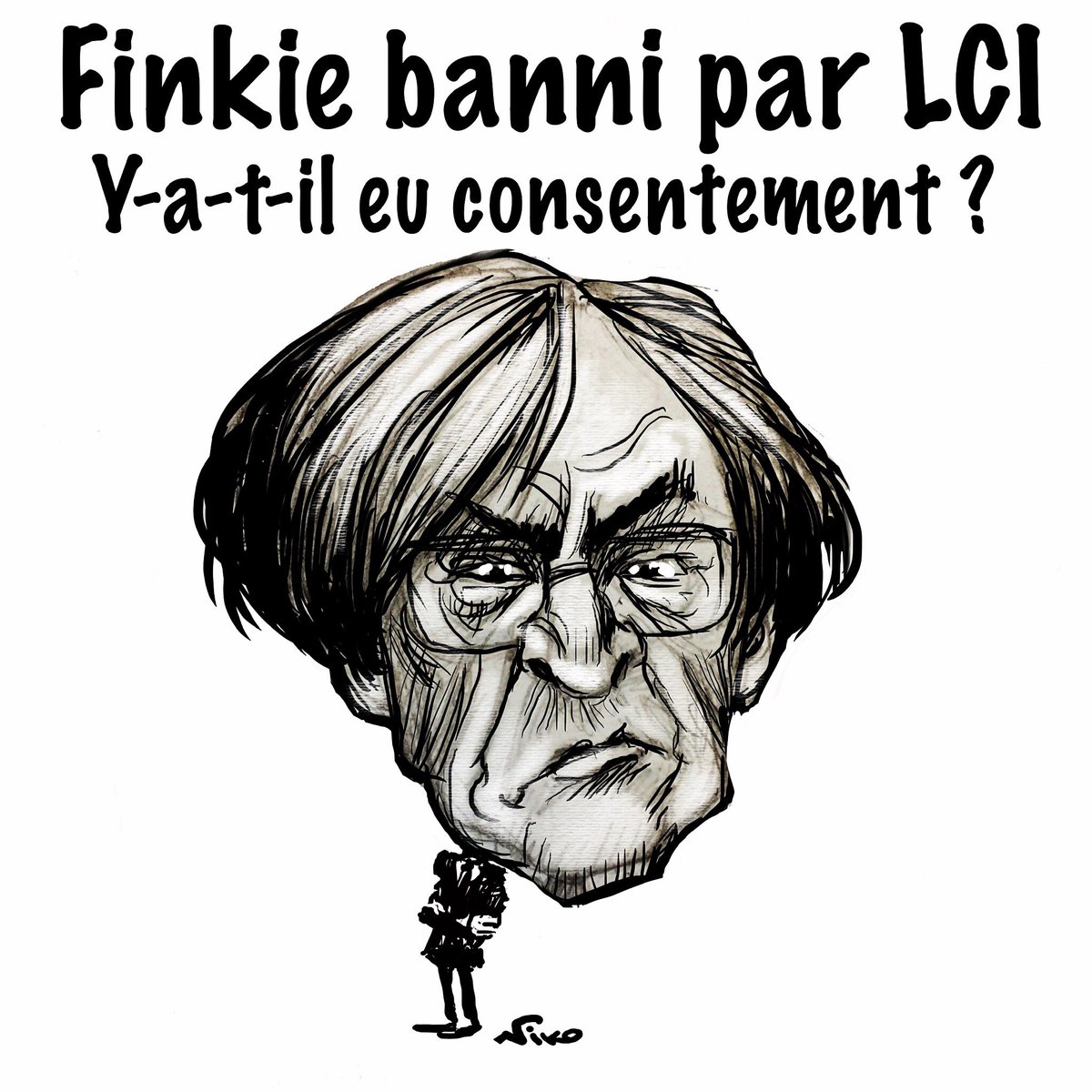 nikodessine's tweet photo. Finkie  banni...#INCESTGATE #DuhamelGate #finkielkraut #phallocratie #ban #elit #LCI #cnews #nikodessine https://t.co/SQz5G9eGLU