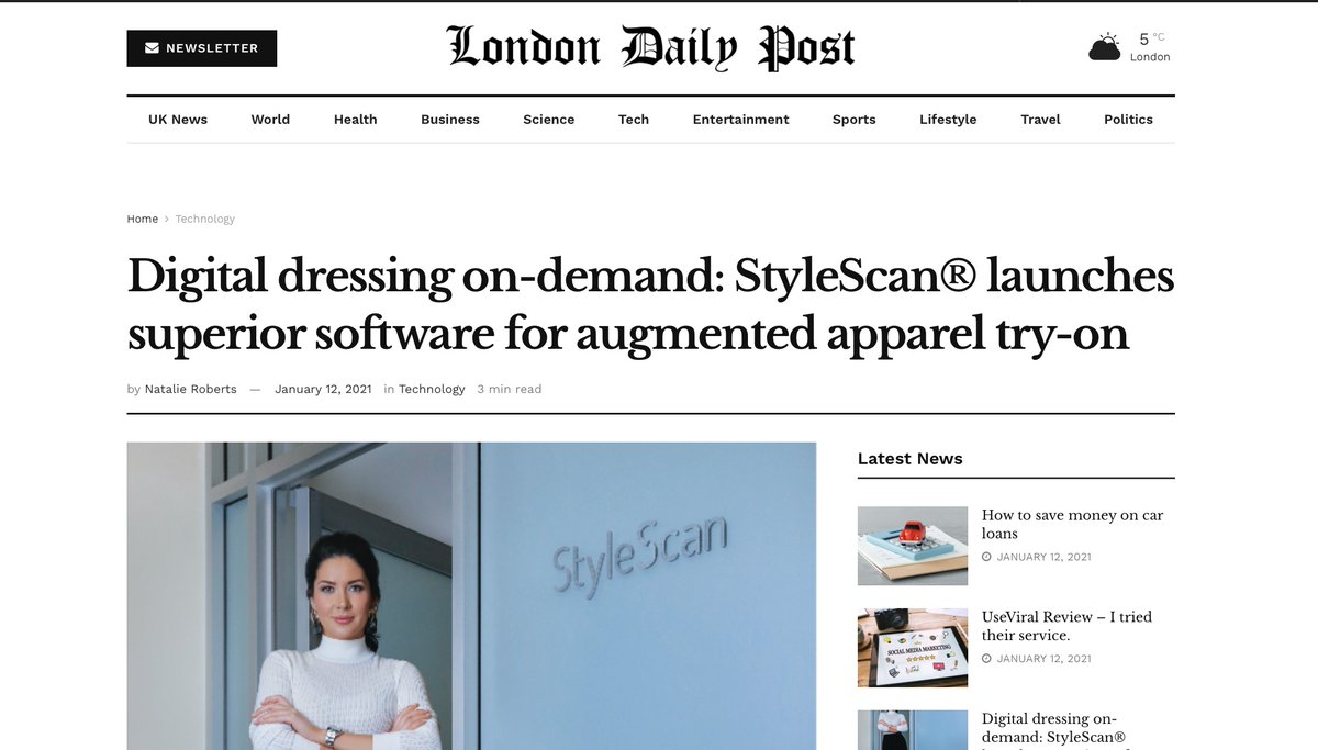 StyleScan_AI's tweet image. londondailypost.com/digital-dressi…