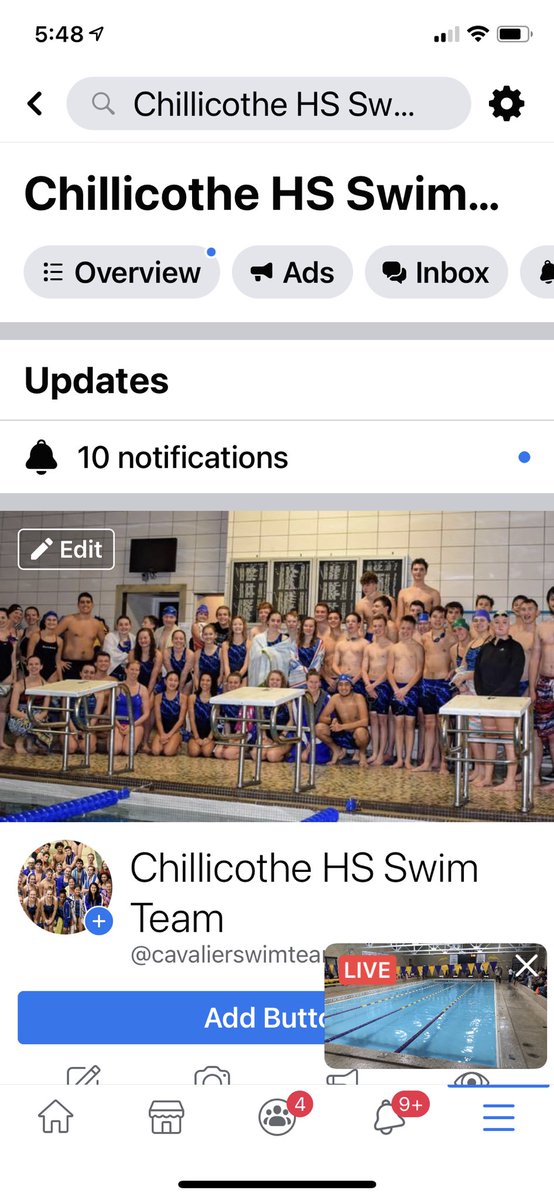 cavsswim's tweet photo. Catch the live stream of our meet against Greenfield McClain on our Facebook page! #swim2021 #CavalierSwim https://t.co/tyZOvEnGAu