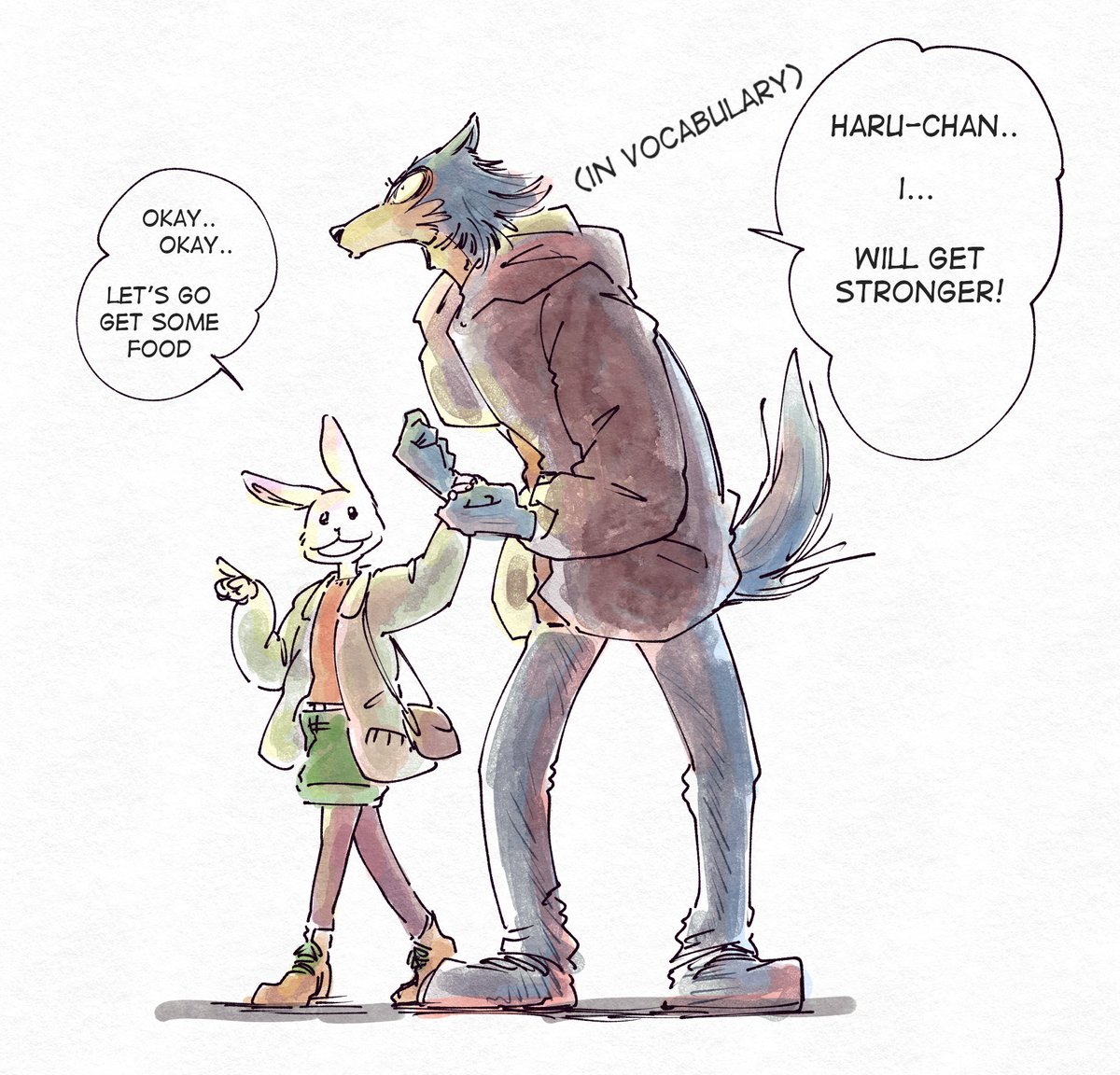 maadpaw's tweet photo. @ktandoku @mizue0422 Be strong Legosi! https://t.co/LdoCKJ1Tx4