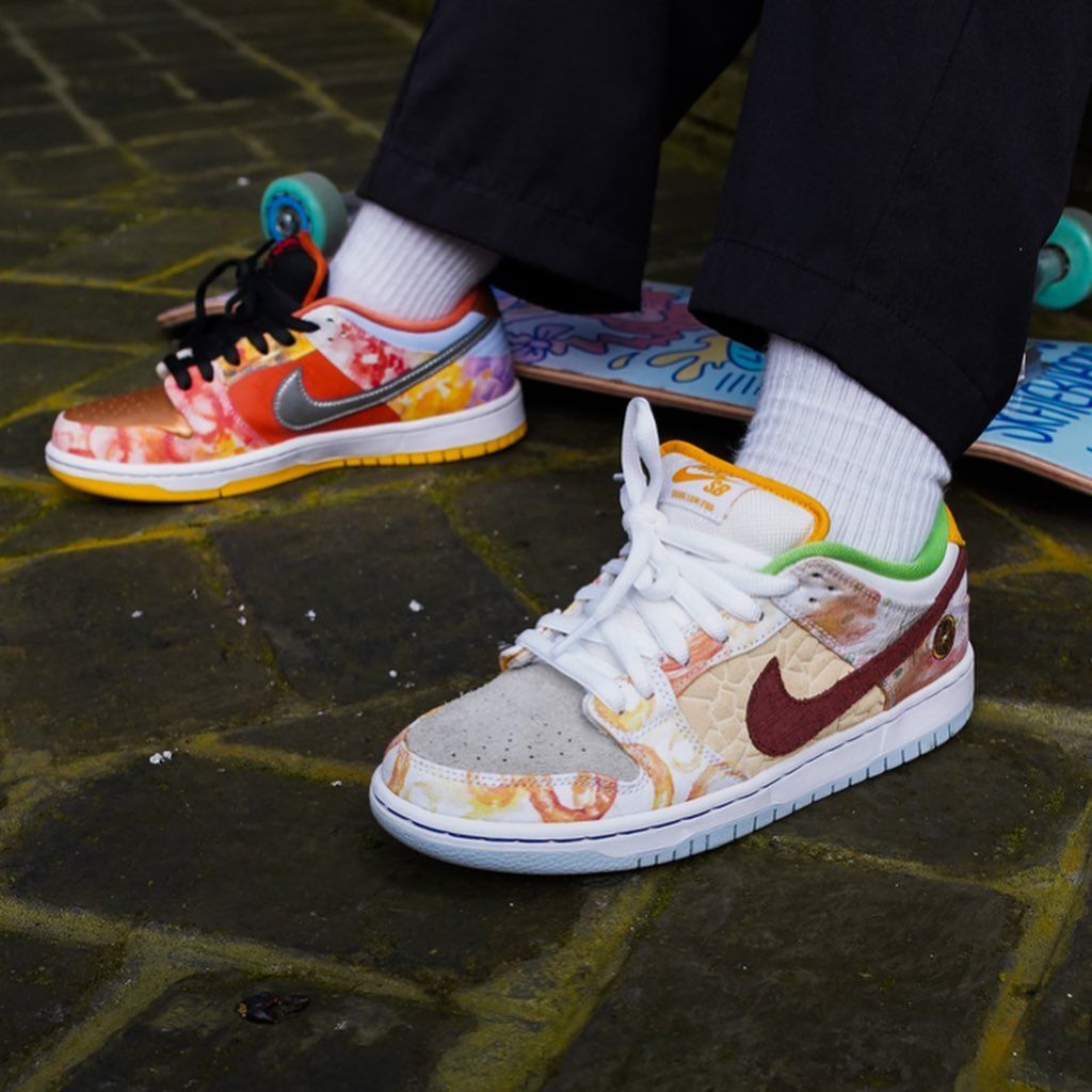 sb dunk low street hawker raffle