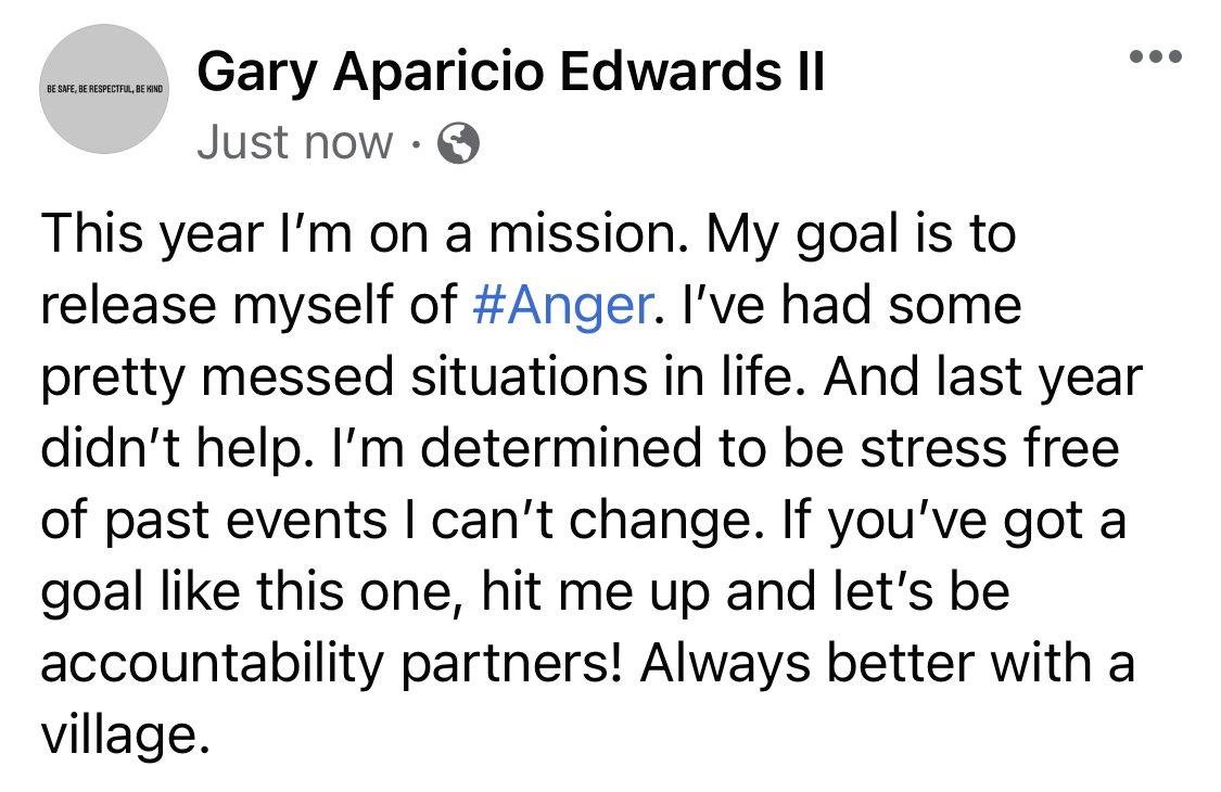 I’ll be 30 this year... and refuse to be pissed forever. I deserve better! Join me if you got a similar problem. And let’s make sure we NEVER go back. 

Love, G #2021