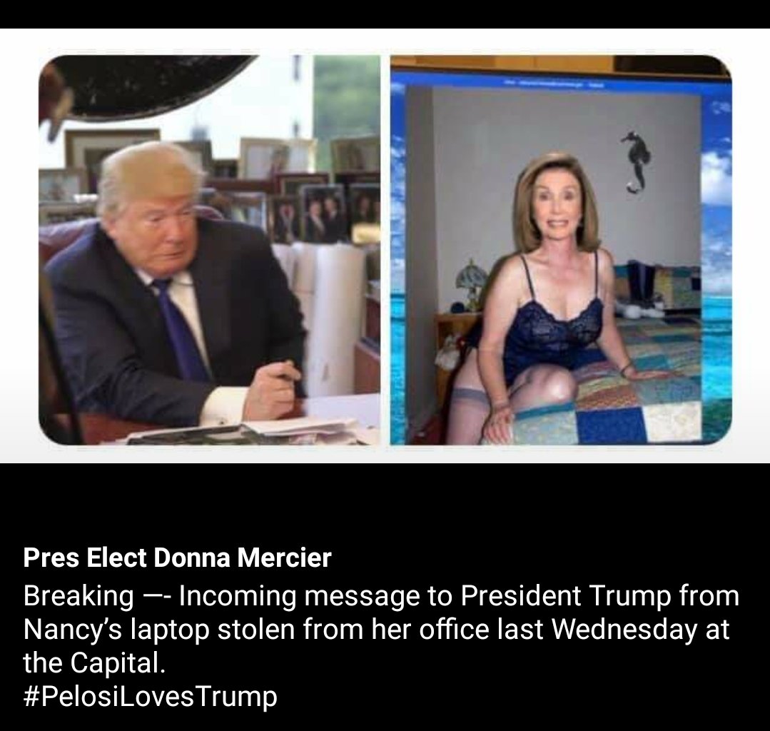 #Pelosilovestrump